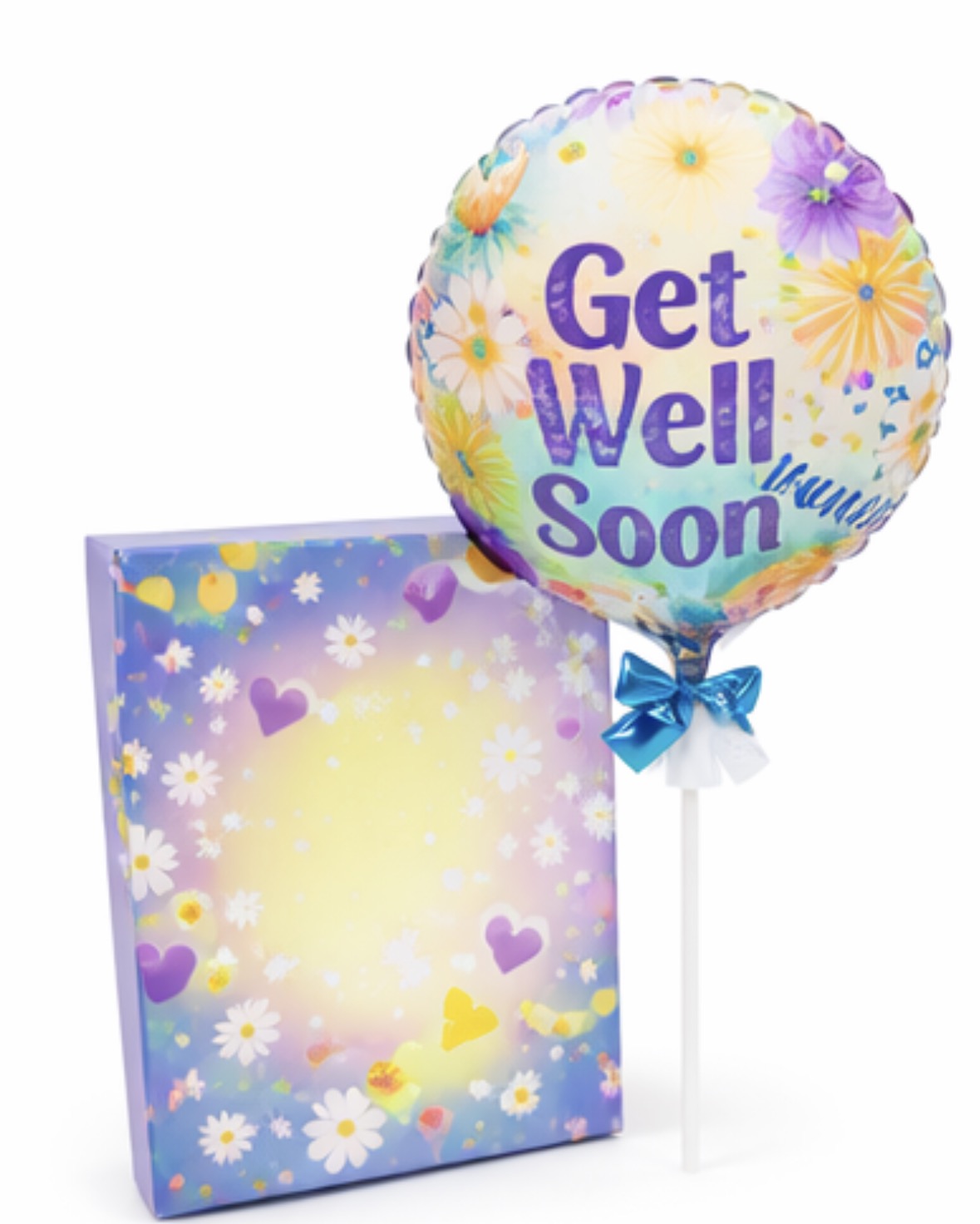 Get Well Soon Box & Balloon