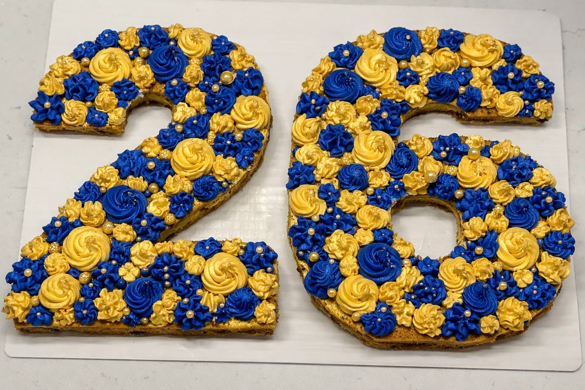 Graduation Number Cookie Cake (2026)