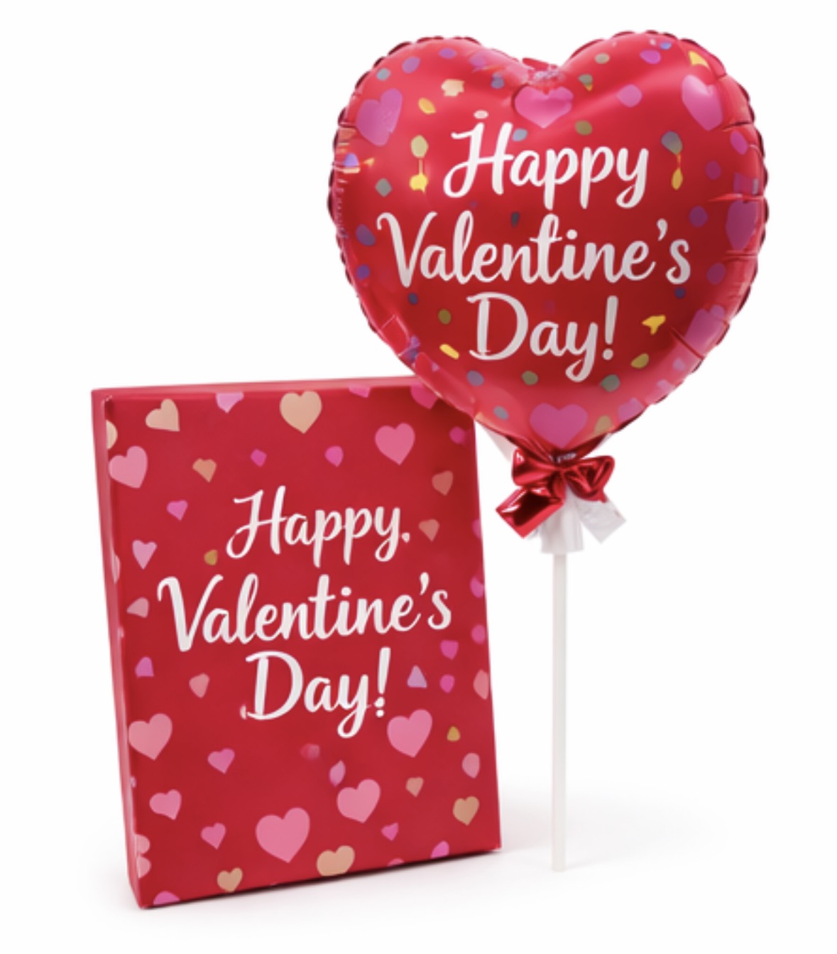 Happy Valentines Box & Balloon